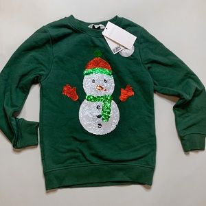 H&M kids Holiday Sequin Sweater